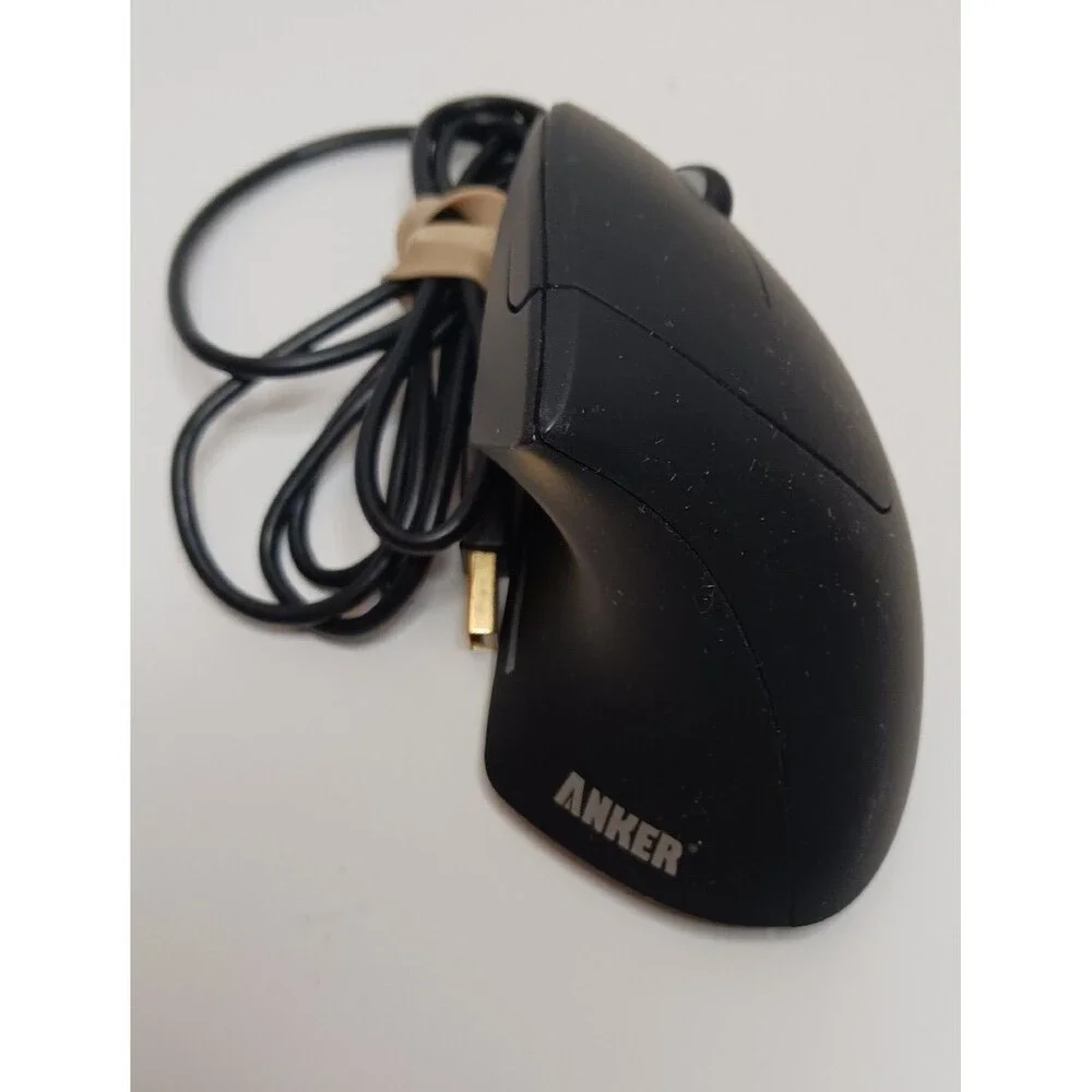 Anker Ergonomic Optical Vertical Mouse USB Wired 98AWVM-BA Tested And Working